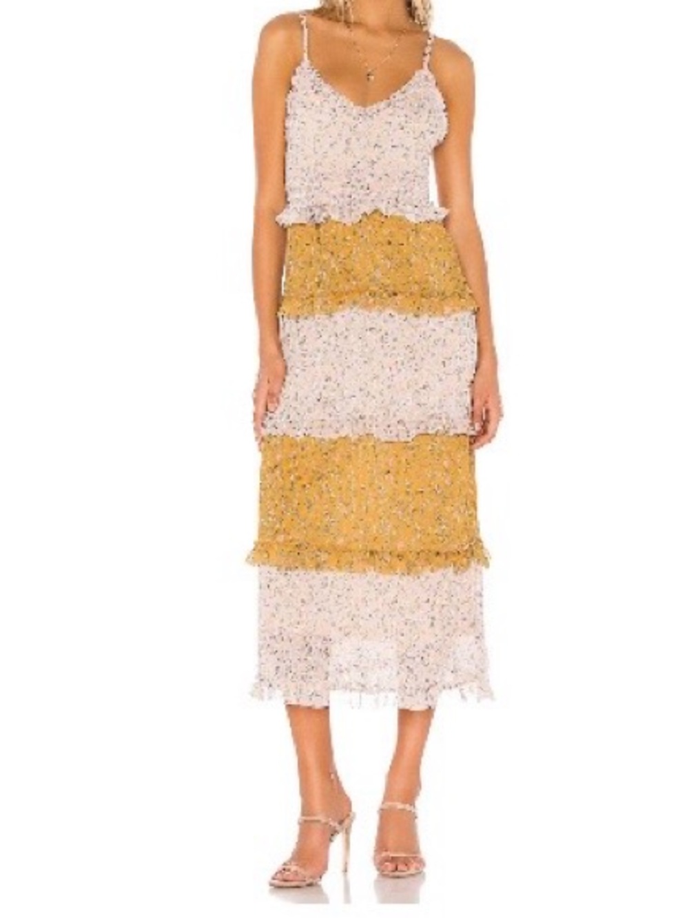 Show Me Your MuMu Tiered Maxi Dress